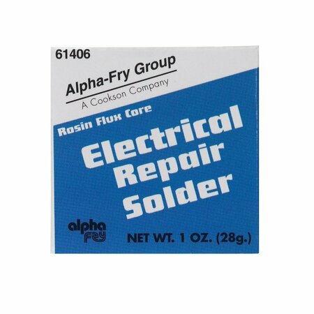 ALPHA ASSEMBLY SOLUTIONS Oz .062 Elec Solder AM61406